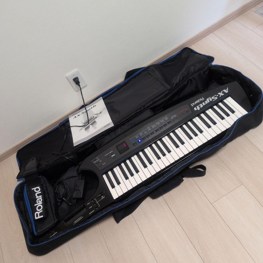 Roland AX-Synth シンセサイザー　ショルキー　49鍵　ローランド ローランド ROLAND AX-EDGE-W Digital Keyboard ショルダーキーボード