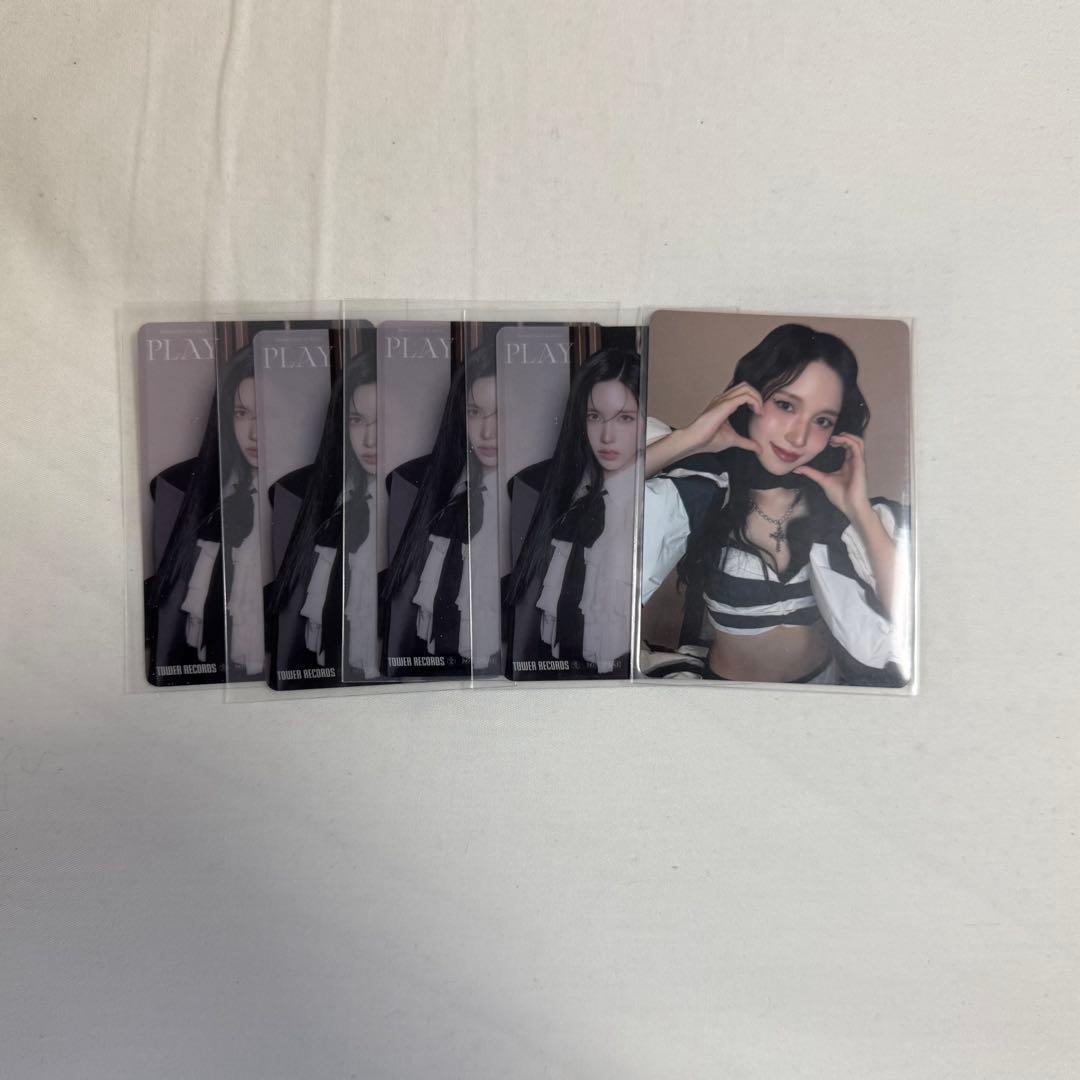 MISAMO ミナ PLAY タワレコ ラキドロ トレカ フォトカード ミサモ