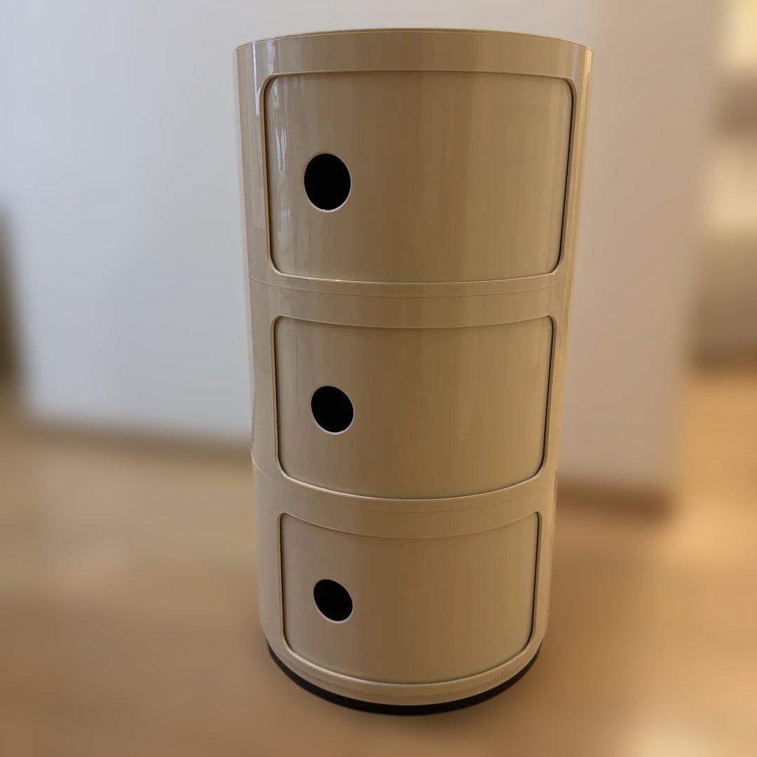 【正規品】Kartell カルテル コンポニビリ 3段 ホワイト キャビネット コンポニビリ3｜ トーヨーキッチンスタイル公式オンラインショップ