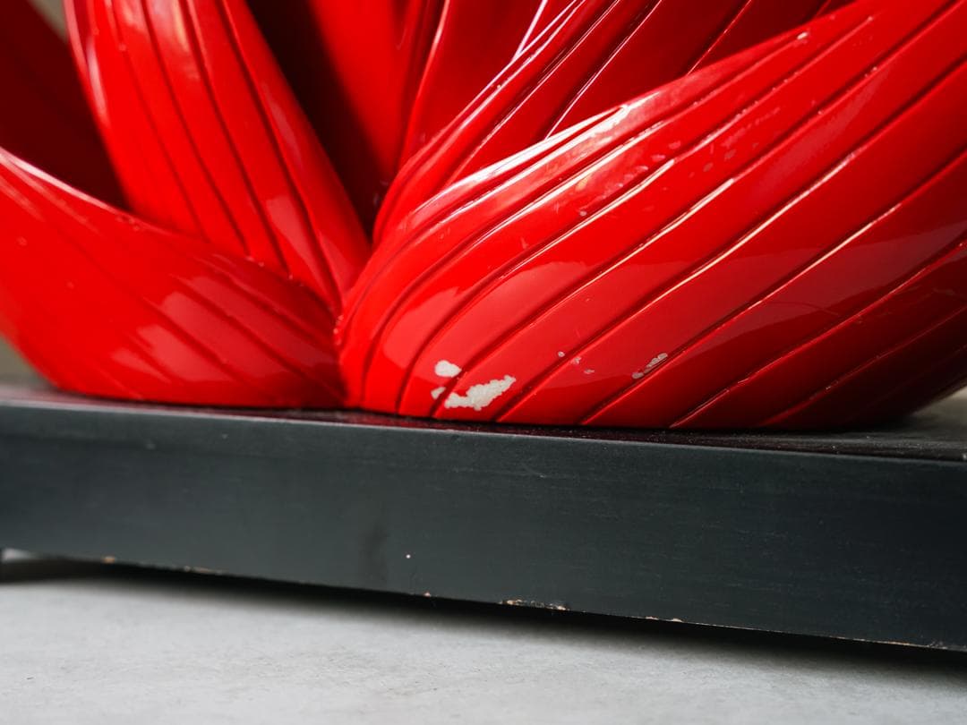 OH済み ポストモダン ヴィンテージオブジェ ロータス/蓮の花