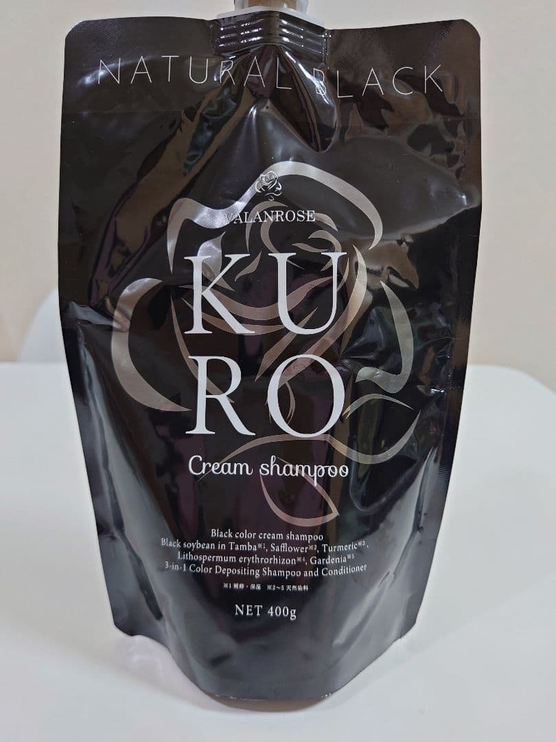 VALANROSE KURO Cream shampoo 400g - メルカリ