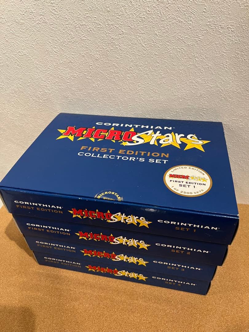 コリンシアン　サッカー　フィギュア　4箱セット コリンシアン プロスターズ Prostars サッカーフィギュア ヘッド