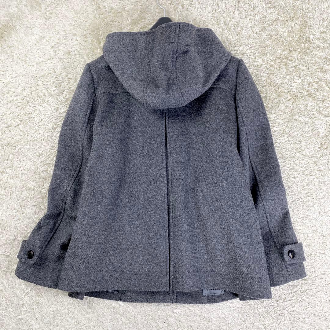 美品】KUMIKYOKU 組曲 ダッフルコート 大きいサイズ 6 グレー - メルカリ
