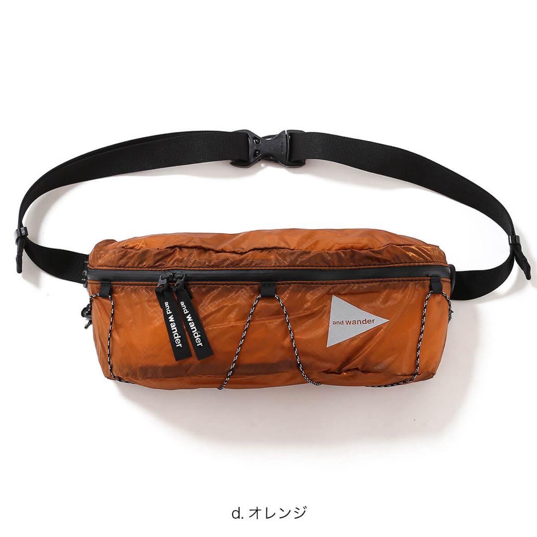 and wander アンドワンダー シルウェストバッグ