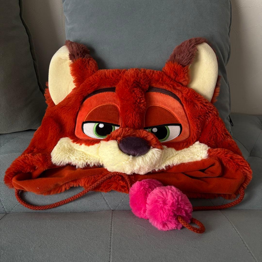 ニック ファンキャップ ディズニー ズートピア ニック ファンキャップ 帽子 耳動く| 上海ディズニー