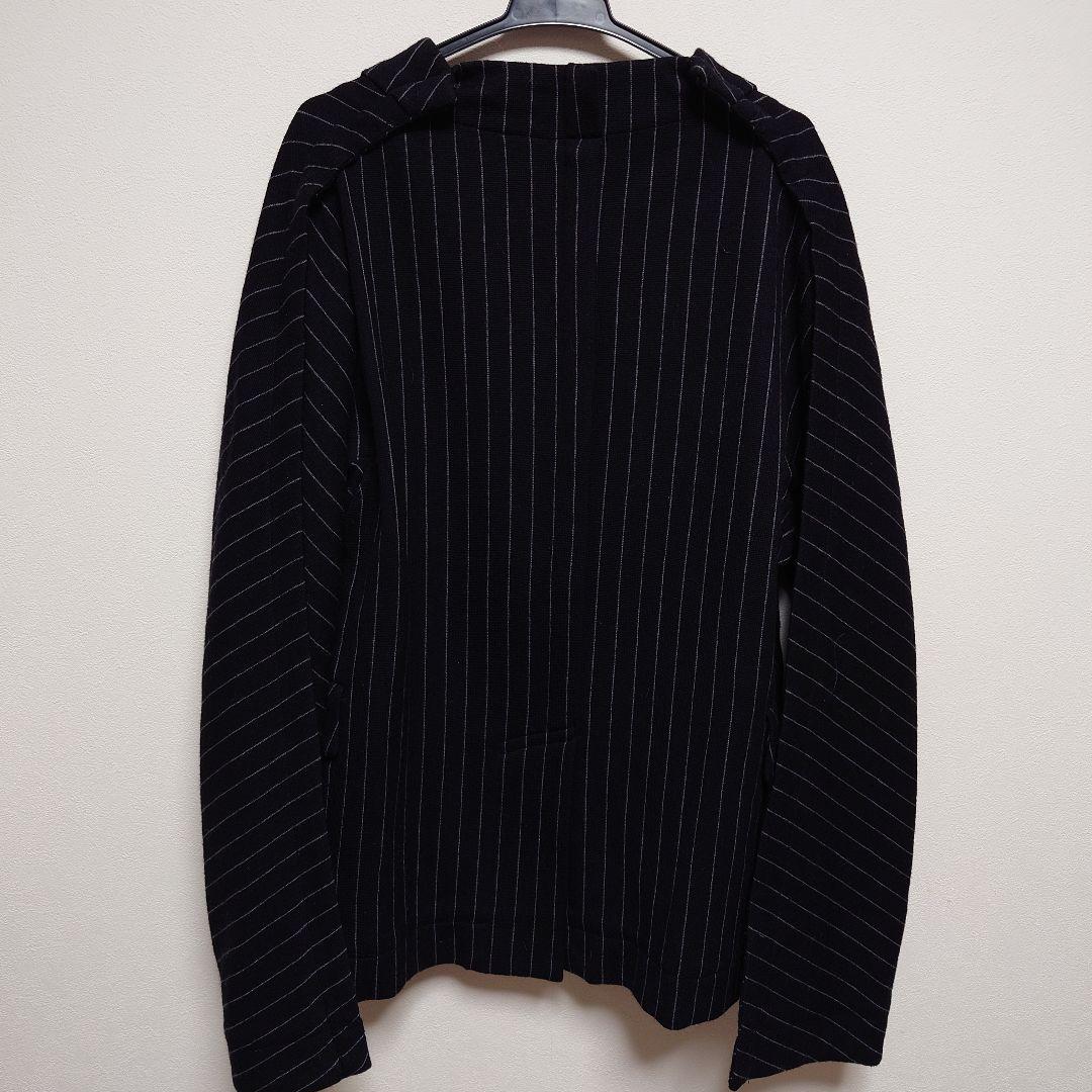 レア COMME des GARCONS ストライプジャケット ブラック XS - メルカリ