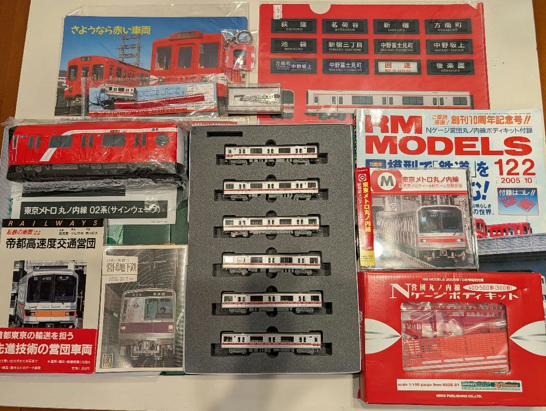 KATO 東京メトロ 丸ノ内線 02系 サンウェーブ 6両セット グッツセット