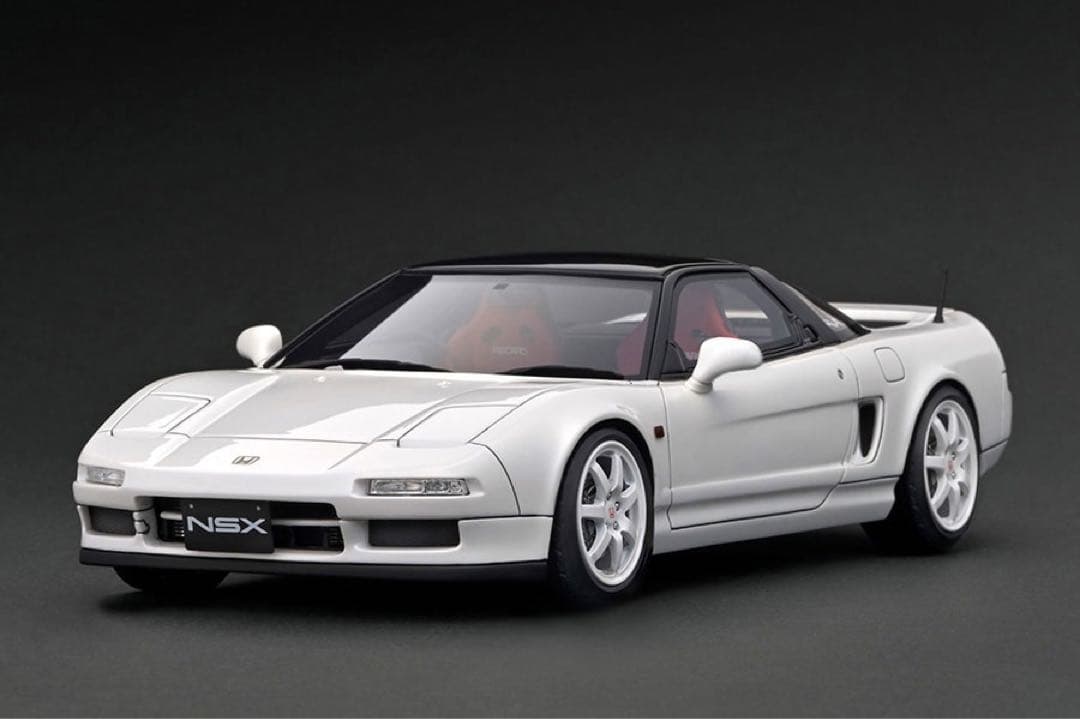 限定50台 1/18 HONDA NSX (NA1) イグニッションモデル イグニッションモデル 1/18 ホンダ NSX NA1 ホワイト IG3485 ミニカー