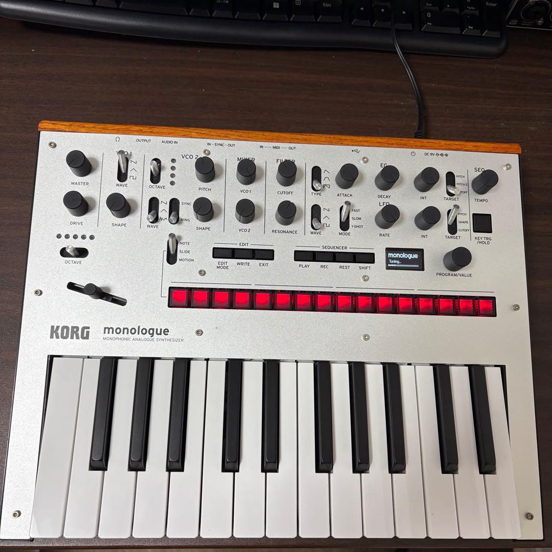 KORG monologue 25キー アナログシンセサイザー Amazon.com: Korg Synthesizer, 25 Key (MONOLOGUEBK) : Everything Else