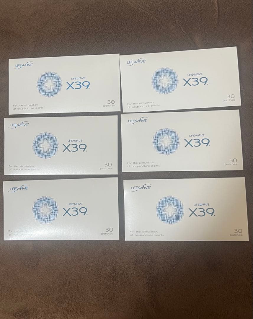 【新品】LIFE WAVE パッチ x39 6個 まとめ売り 正規品
