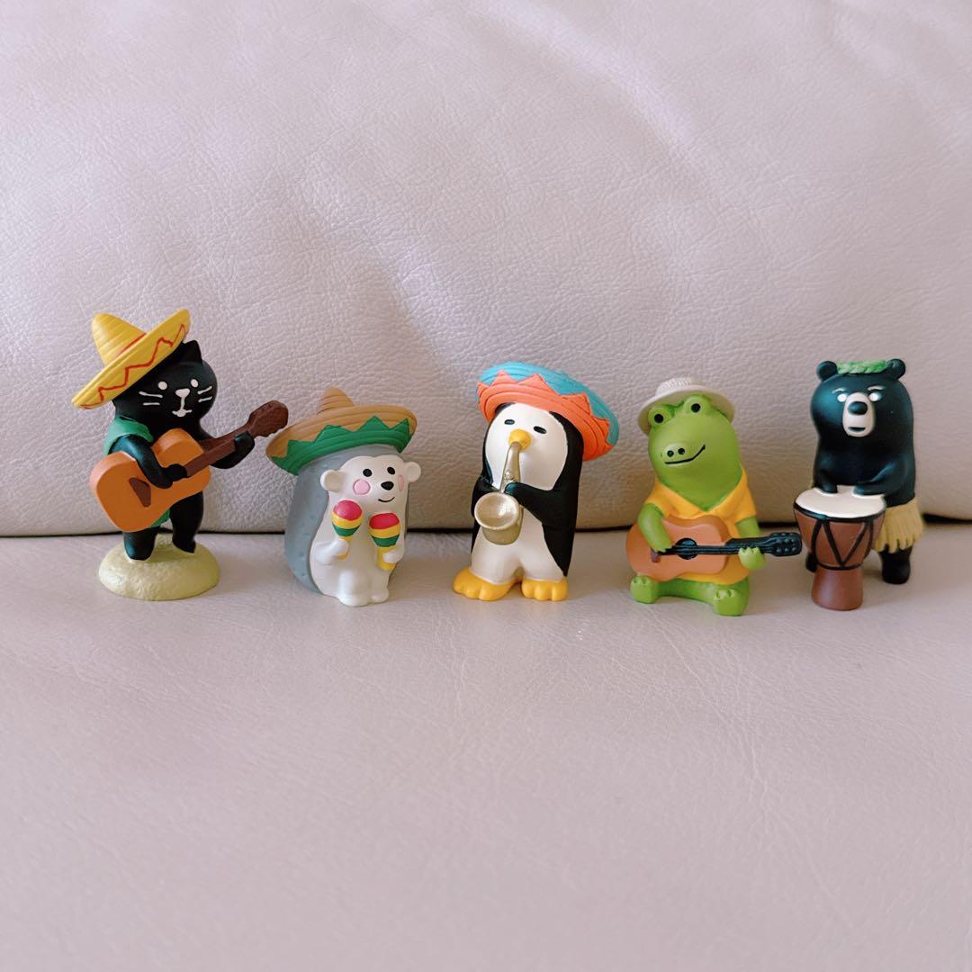 コンコンブル　フェスセット5体