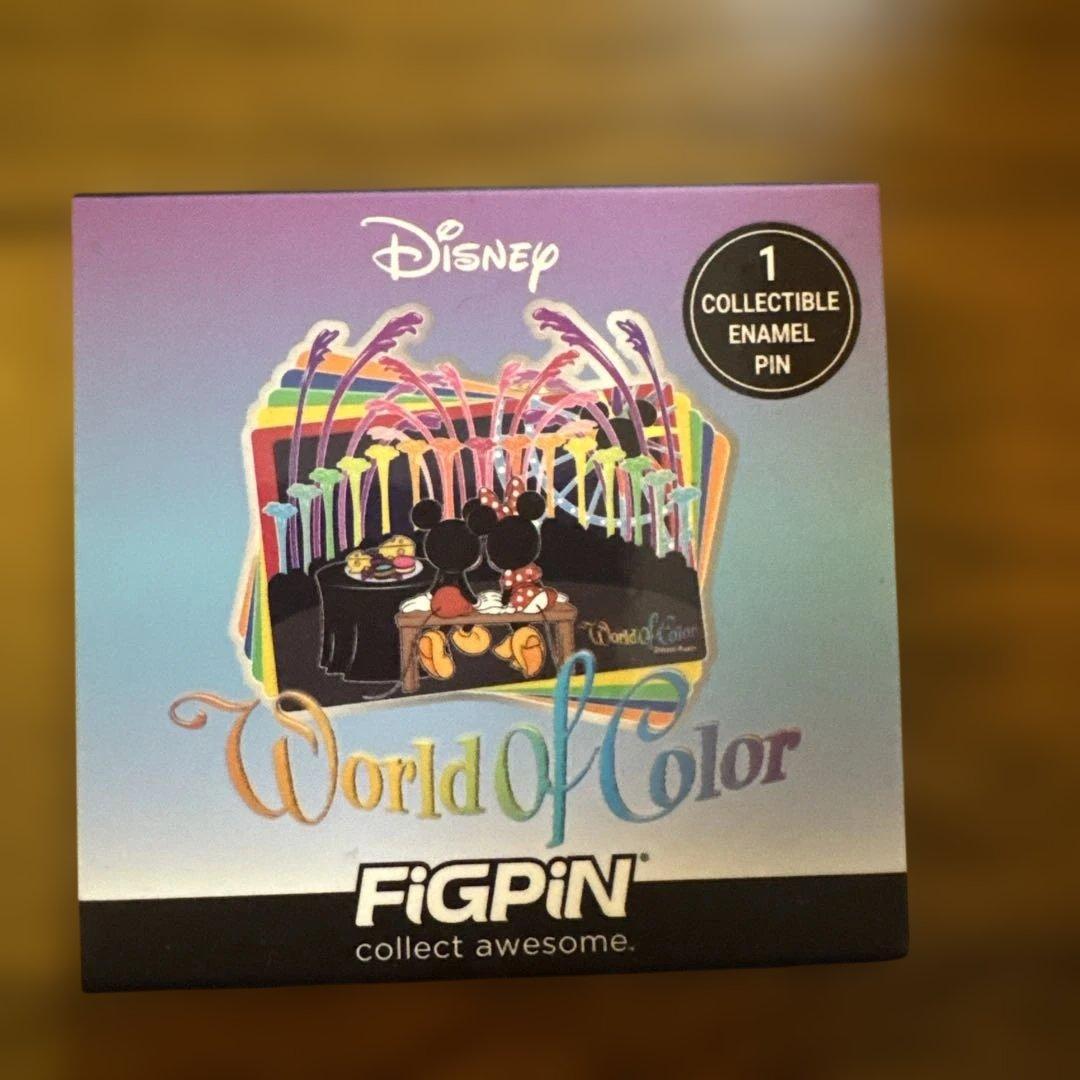 ワールドオブカラー ディズニー ピン カリフォルニアディズニー 70周年