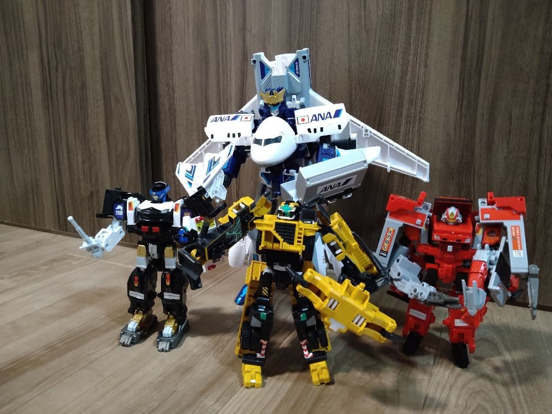 【４体】トミカ ジョブレイバー　まとめ売り