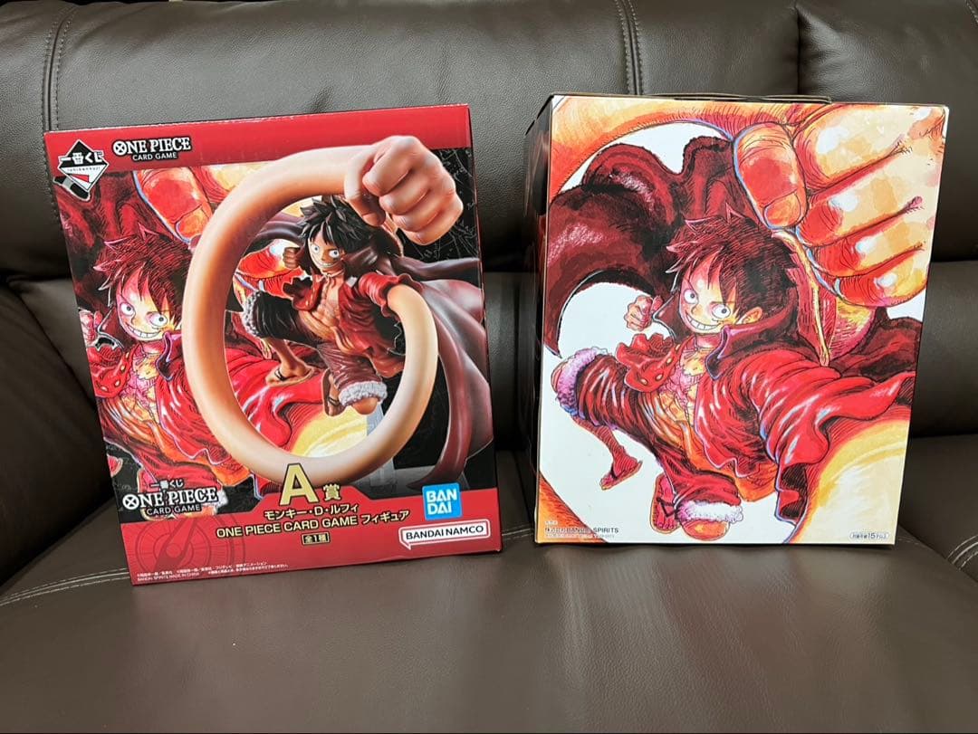 一番くじ　ワンピース　カードゲーム　A賞 ルフィ　フィギュア2個セット 新品未開封 一番くじ ワンピース カードゲーム A賞 モンキー・D