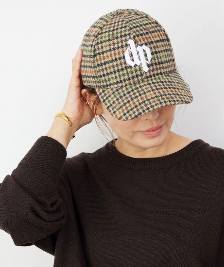 Deuxieme Classe ダークパーク チェックベースボールキャップ DARKPARK/ダークパーク】CHECK BASEBALL CAP（キャップ）｜Deuxieme