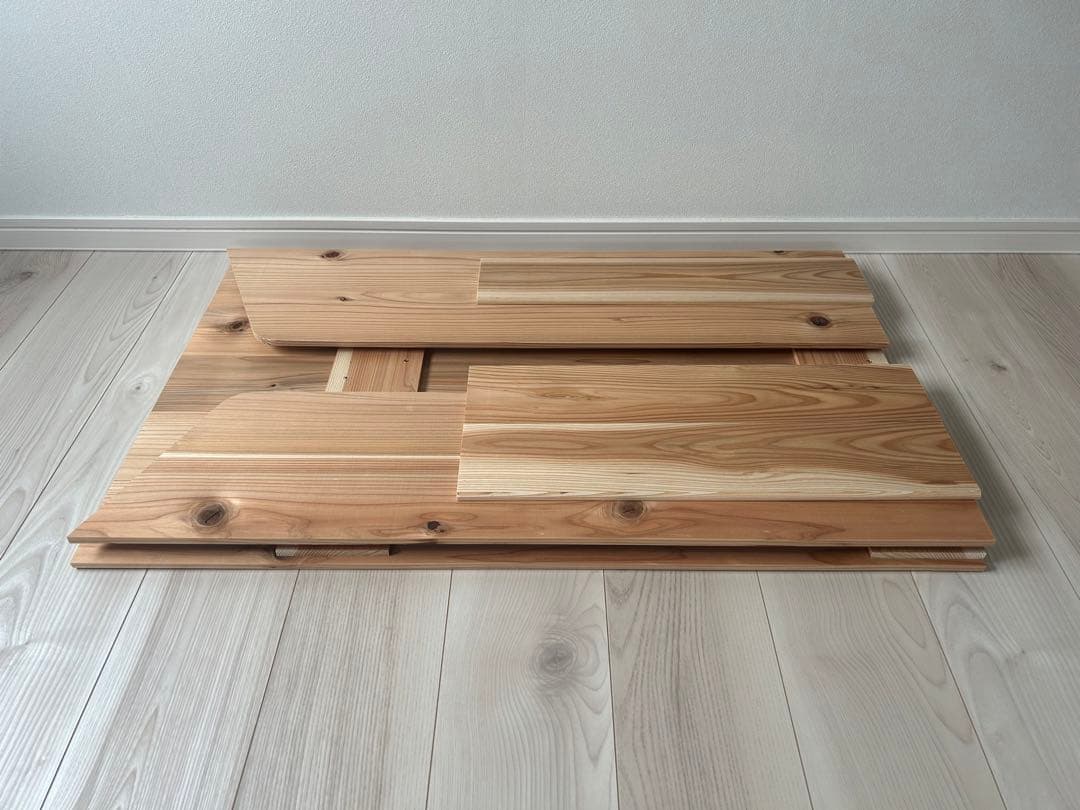 マルシェ•展示販売のレジ台に♪杉無垢材を使ったかわいいレジ