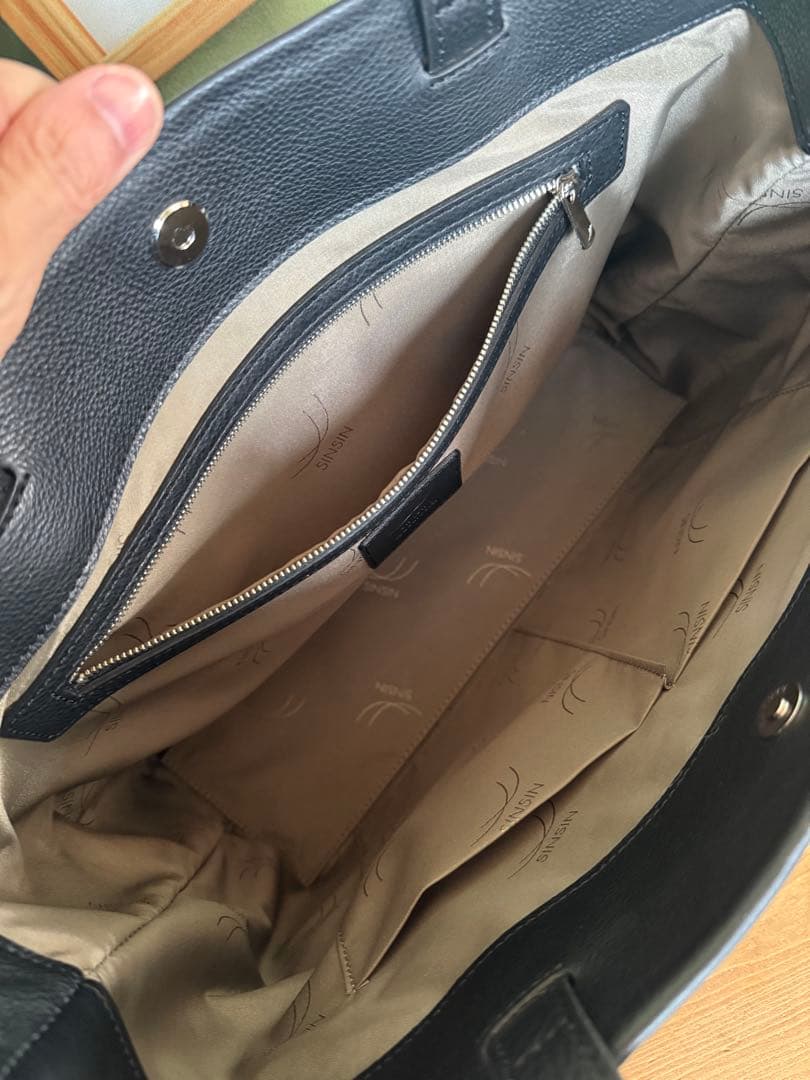 新品】大人革袋 2.0 ヨコ型 新進工房 レザートートバッグ SINSIN保証