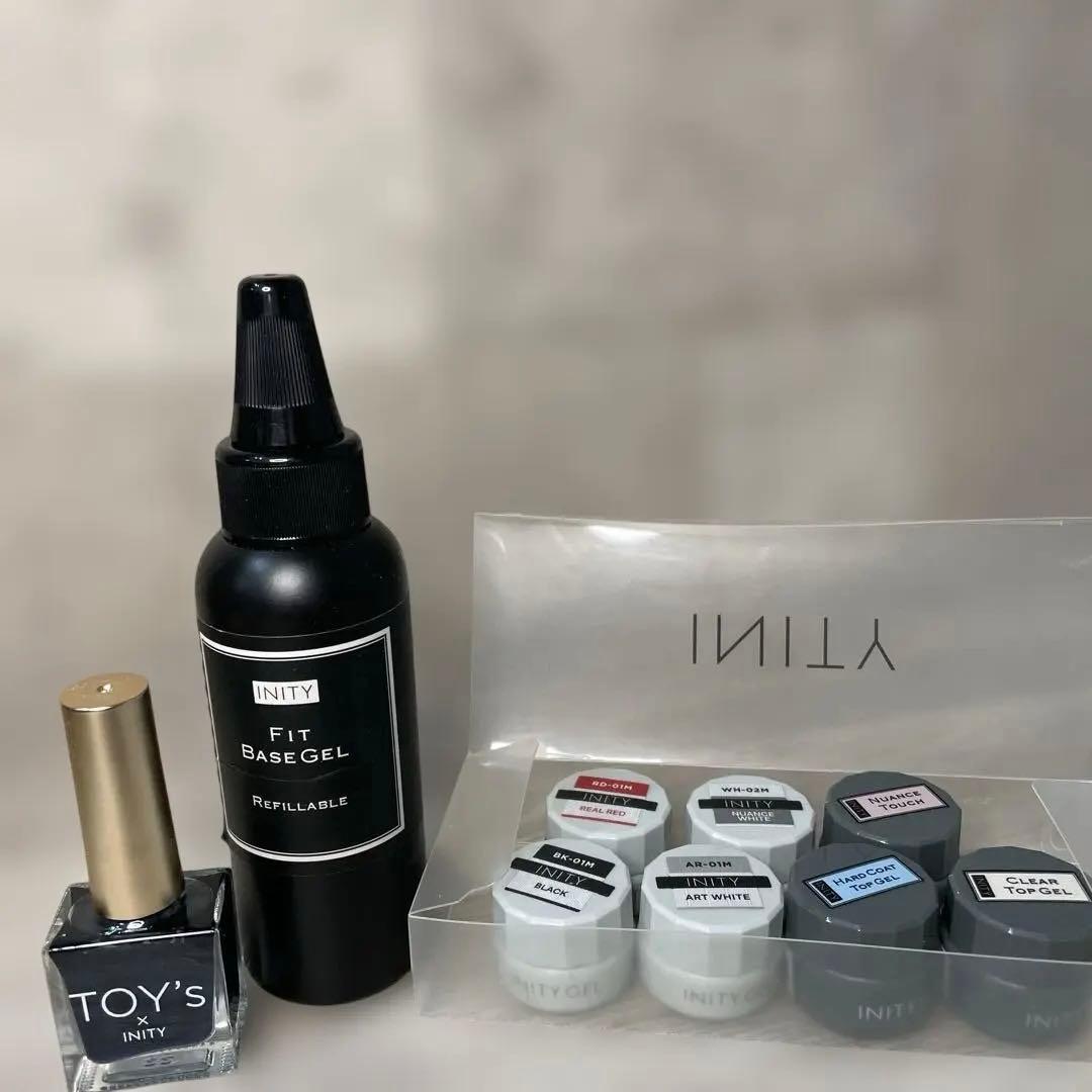 INITY アイニティ フィットベース　トップジェル　カラージェル　アートインク