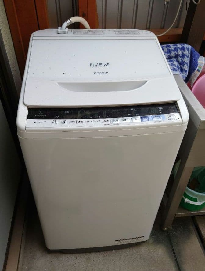 日立 全自動洗濯機 7kgタイプ　BW-V70BE5　2017年製　中古品