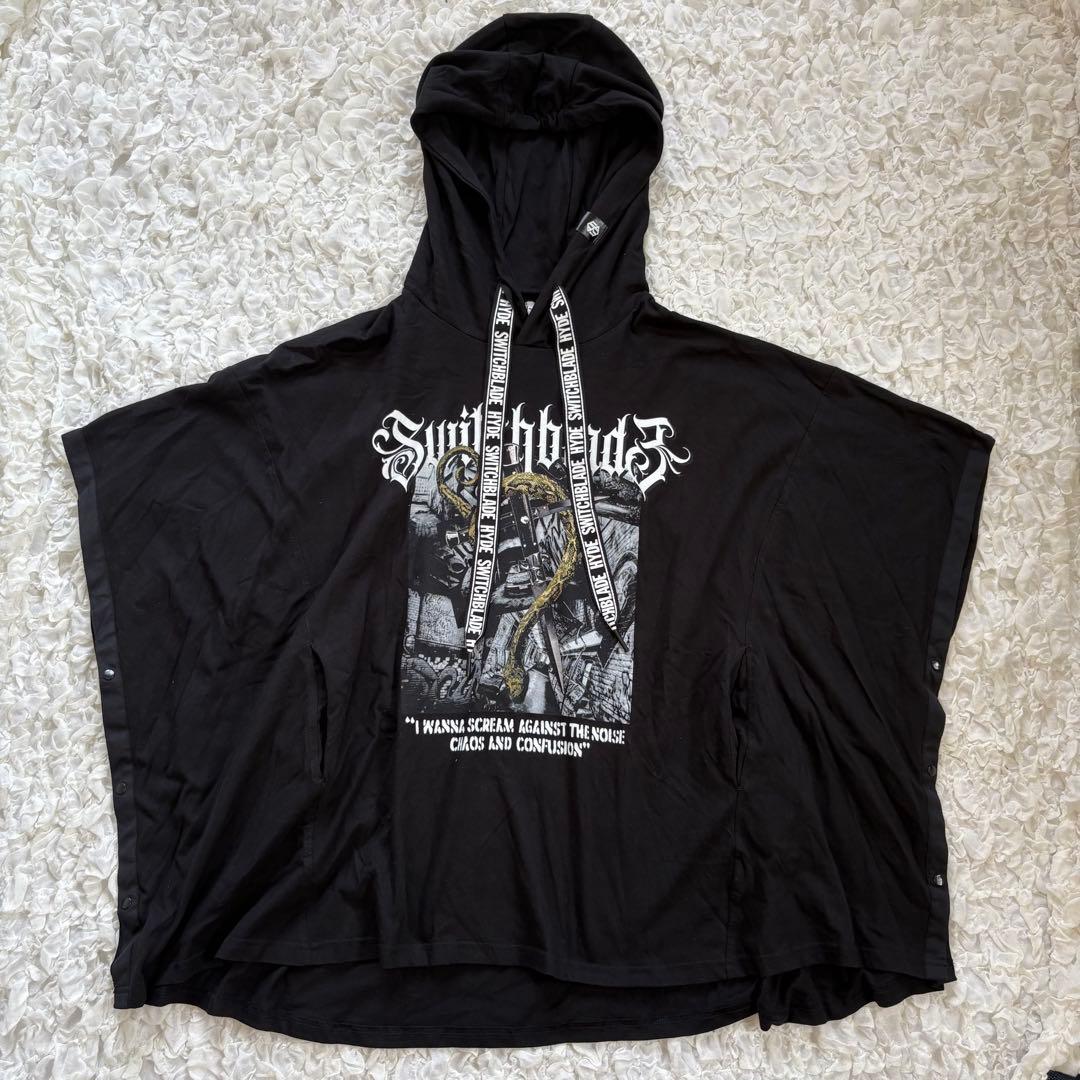美品 HYDE x SWITCHBLADE PONCHO T-SHIRT - メルカリ