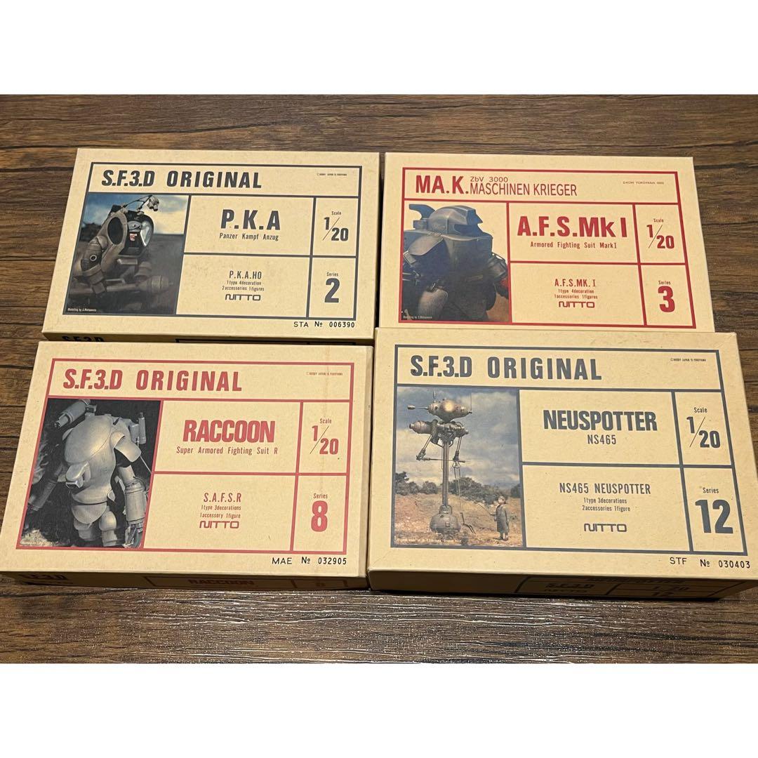 NITTO 日東 1/20 S.F.3.D オリジナル Ma.K. まとめ売り NITTO 日東 1/20 S.F.3.D オリジナル Ma.K. まとめ売り - メルカリ
