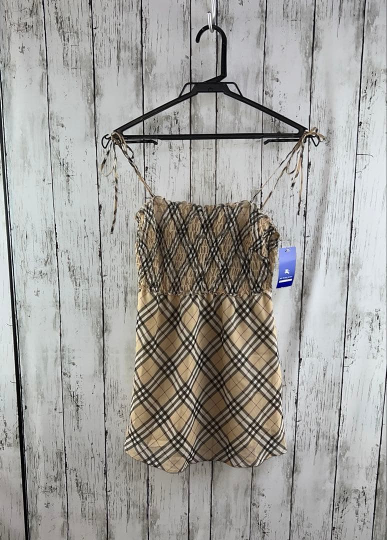 【新品】バーバリーブルーレーベル ベアトップ・チューブトップ