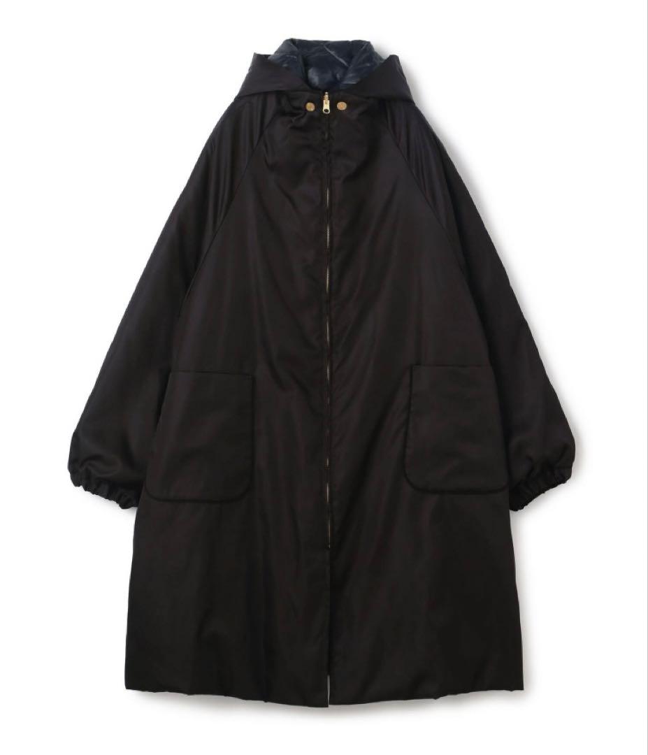 美品！TOMORROWLAND リナイロンフーデッドダウンコート