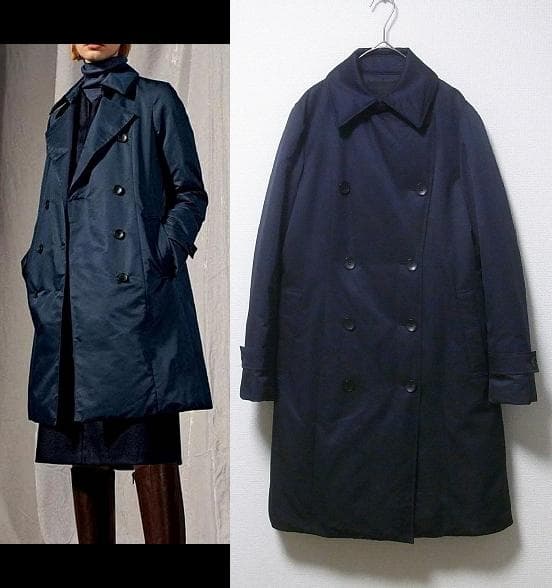 ICB ADS 高密度 Seamless シームレス トレンチ ダウン コート