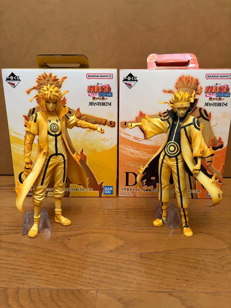 一番くじ NARUTO疾風伝 繋がる思い ナルト&ミナト 箱付き - メルカリ