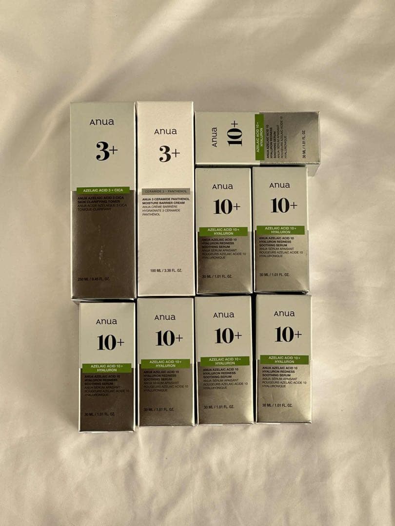 Anua 3+ 10+ トナー セット 150ml