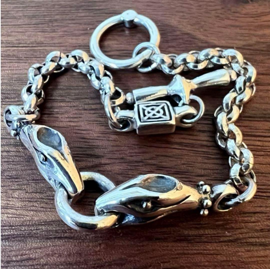 シルバー915 スネークブレスレット