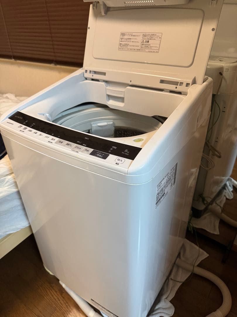 HITACHI BEATWASH洗濯機 ビートウォッシュ 8kg 2020年式 HITACHI (日立) 2020年製 8.0kg 全自動洗濯機 BW-V80E(W) 販売中！ 愛