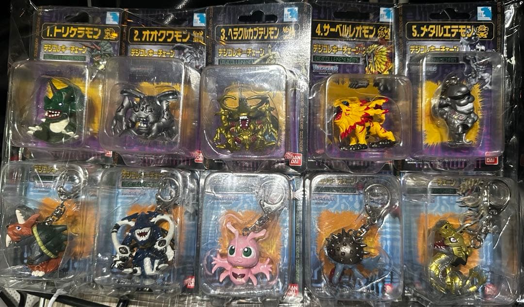 激レア 希少 デジコレキーチェーン 1〜10セット - メルカリ