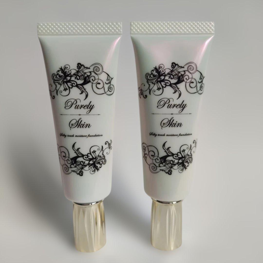 ピュアリースキン 薬用リンクルケア美白 リキッドファンデーションLO