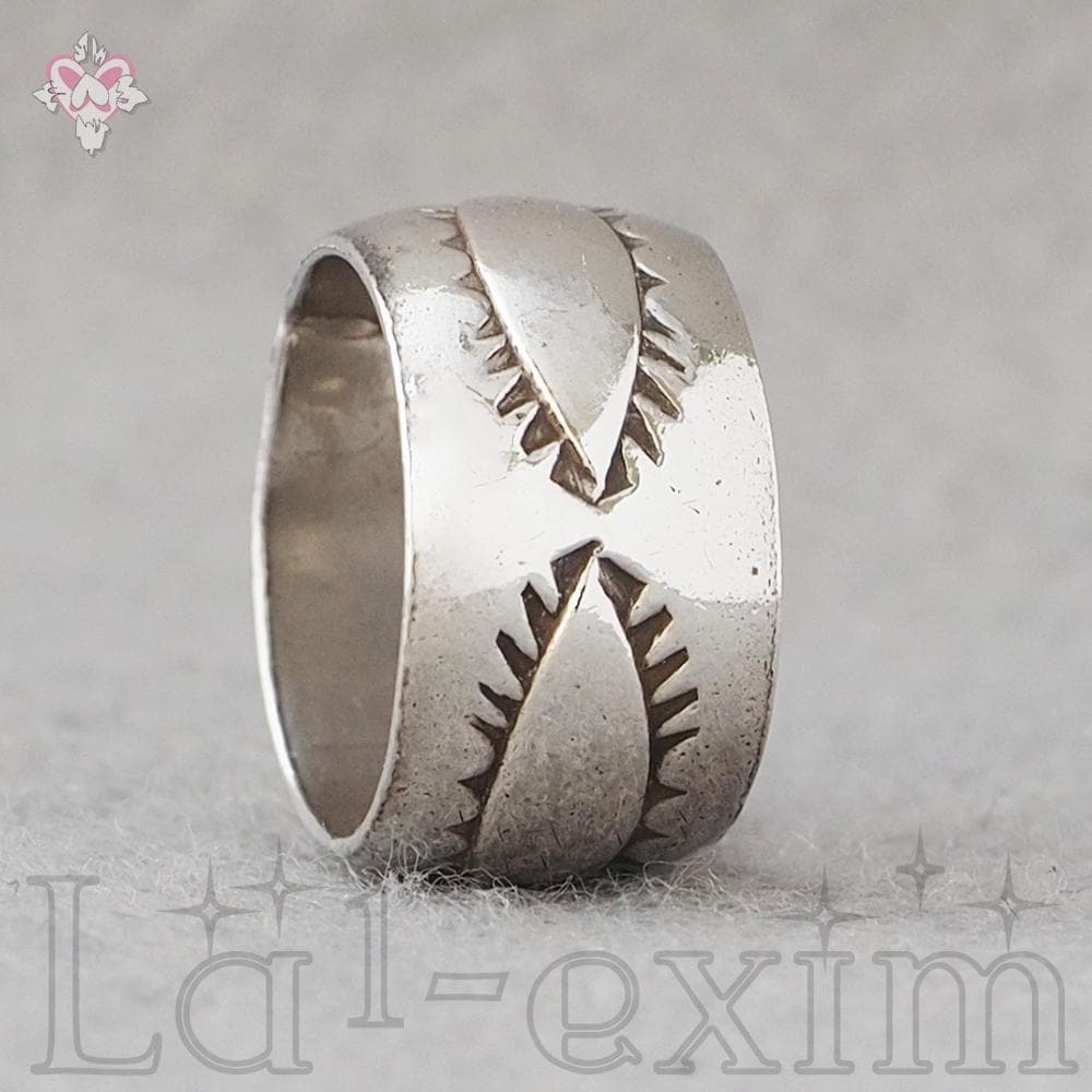 インディアンジュエリー ナバホ族 刻印 TK スターリング シルバー 銀