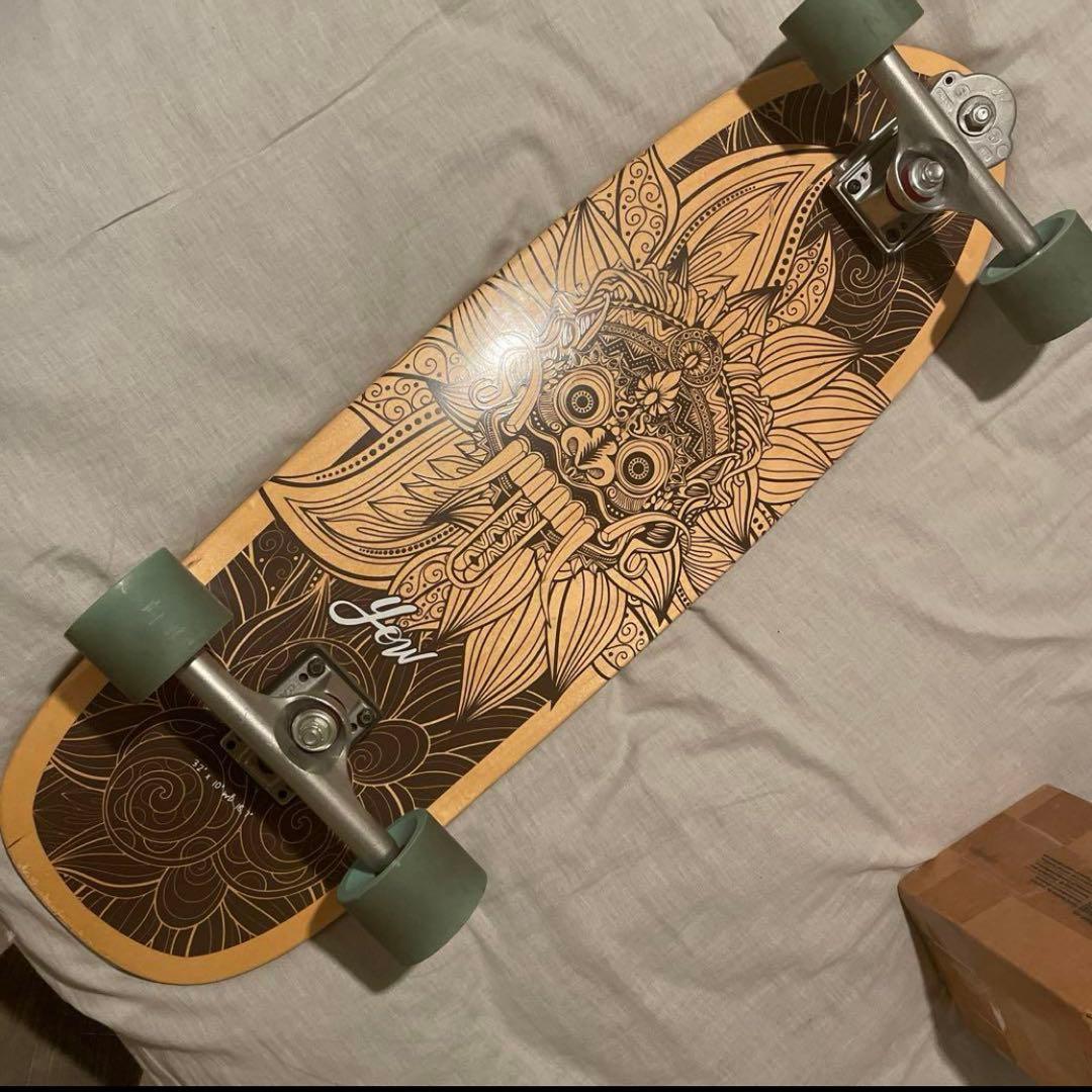 希少✨YOW サーフスケート　新品タイヤ付き