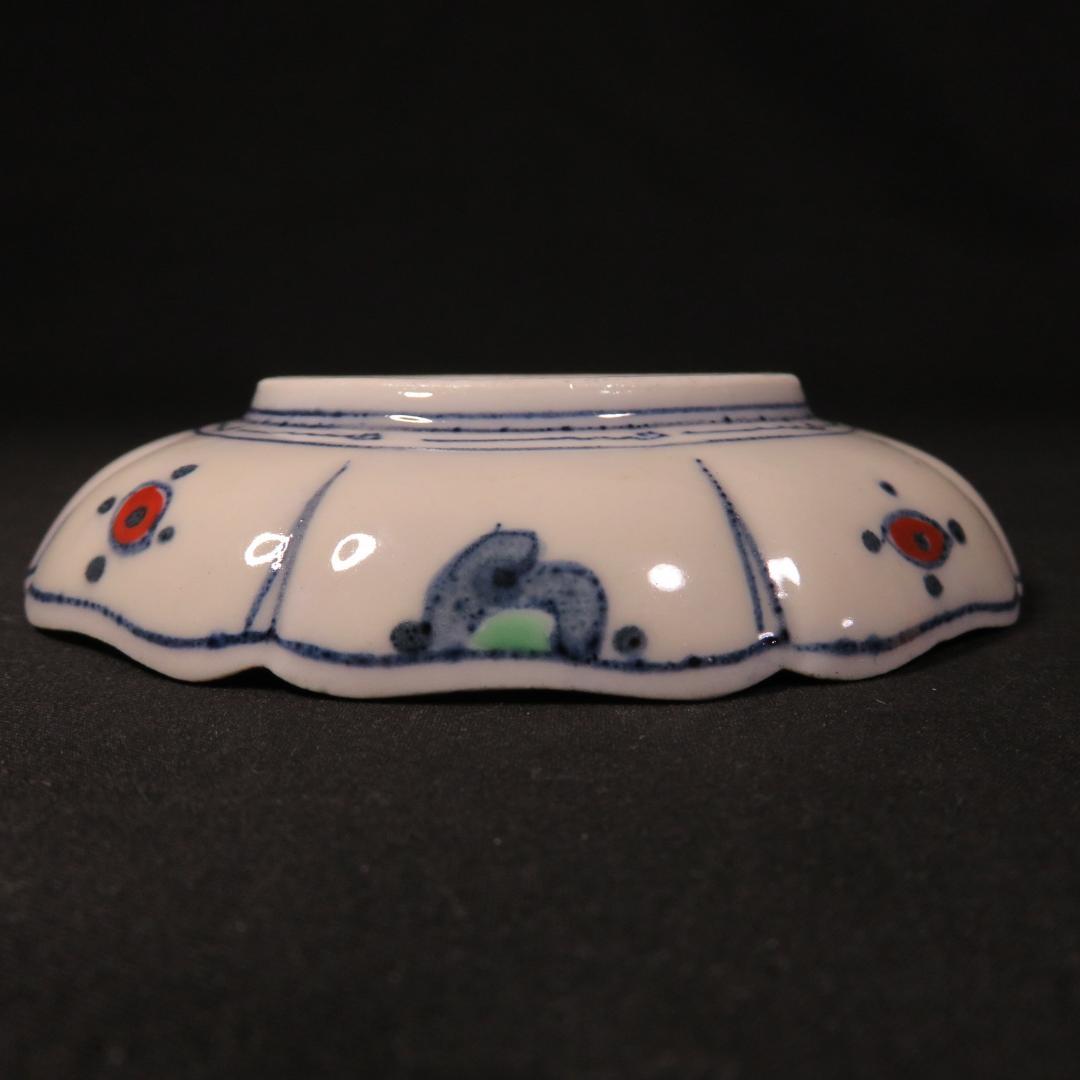 小皿 赤絵 色絵付 銘 花弁 古伊万里 金蘭手 金彩 5枚 - メルカリ