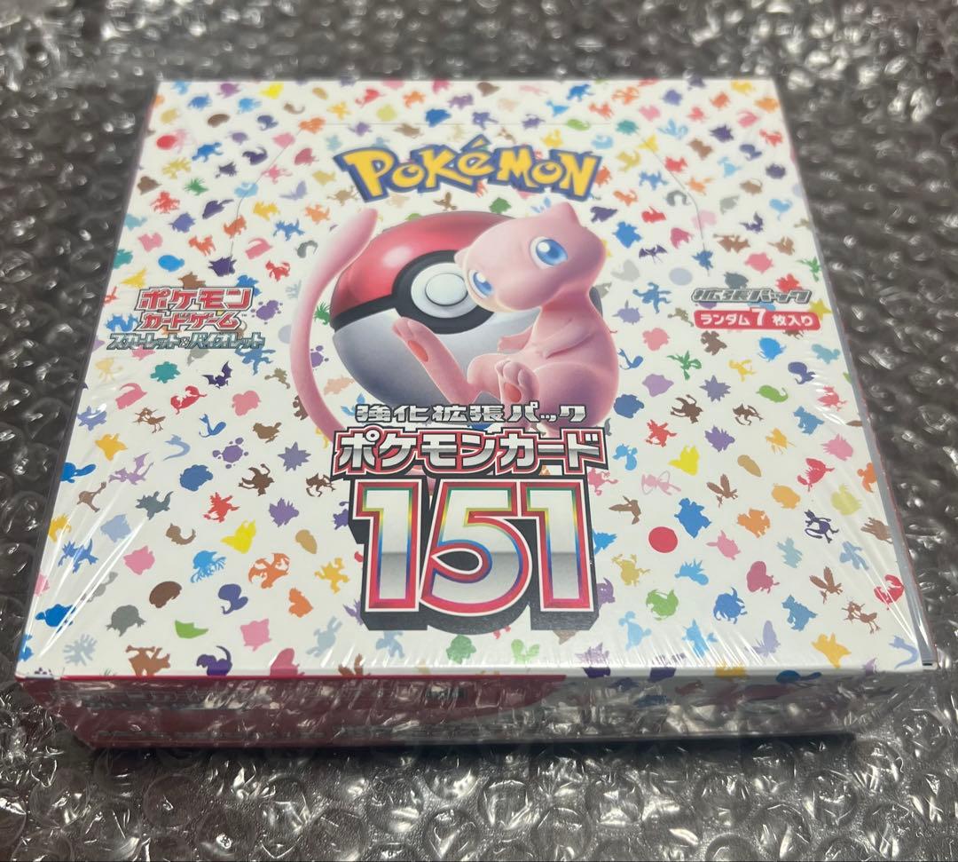 ポケモンカード151 1BOX シュリンク付 鑑定書付 ポケモンカード151box シュリンク付き 商品詳細ポケモン