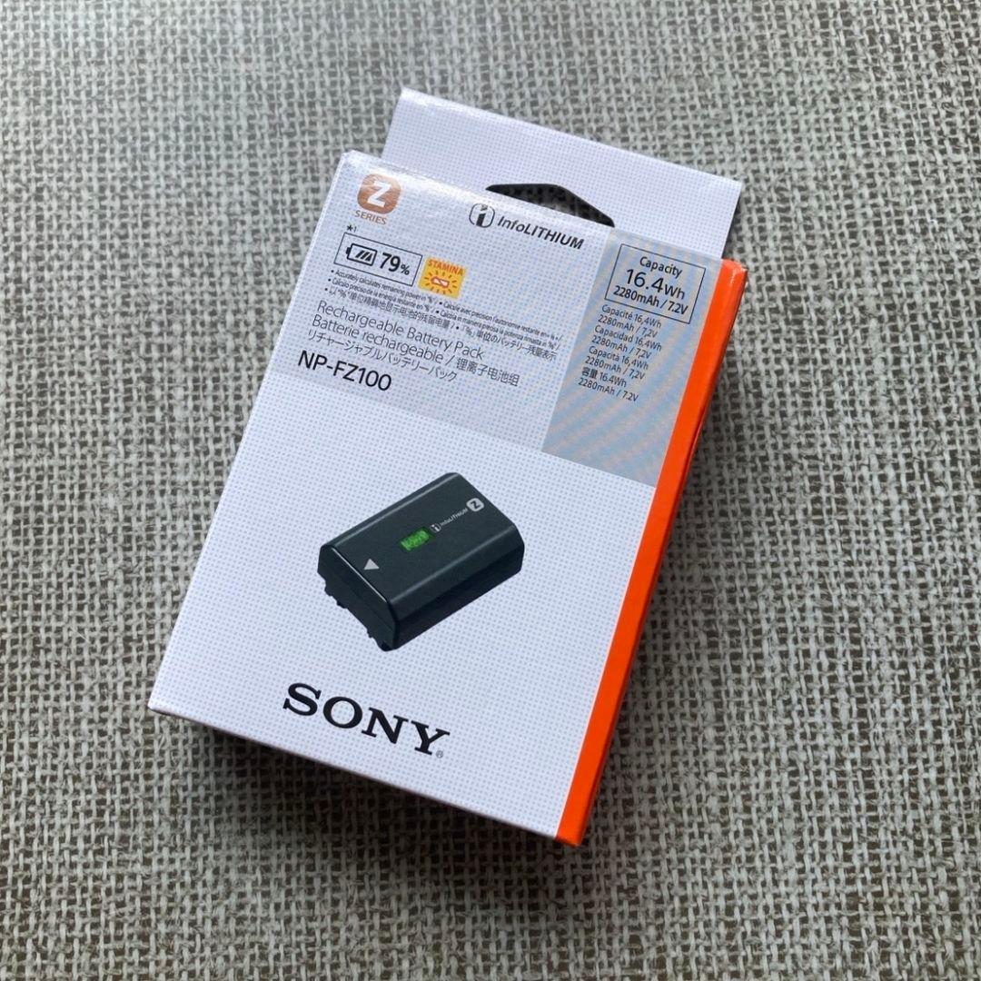 ☆新品未使用☆ SONY NP-FZ100 バッテリー - メルカリ