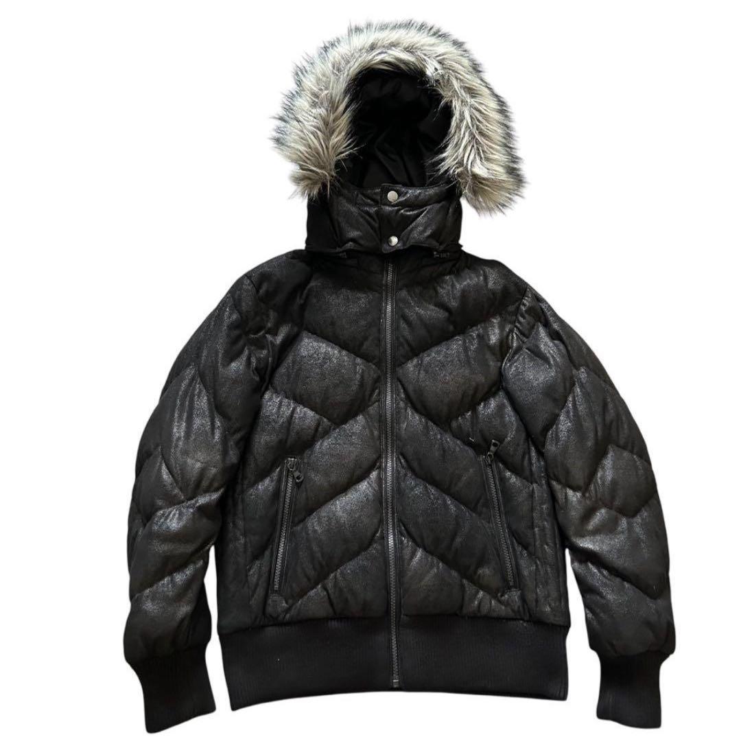 ダウンジャケット ファー お兄系 y2k グランジ 平成 ギャル男 Opium