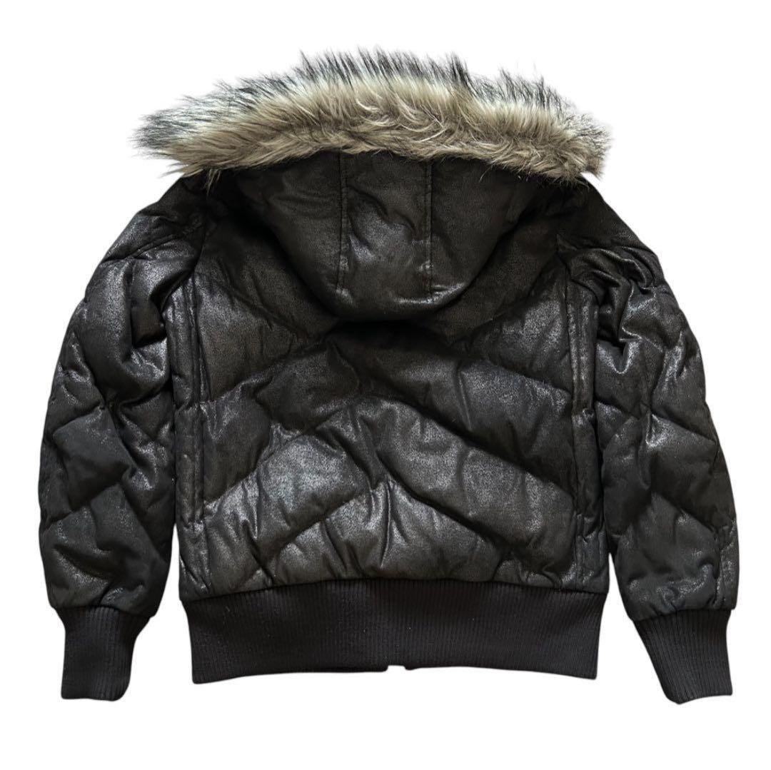 ダウンジャケット ファー お兄系 y2k グランジ 平成 ギャル男 Opium