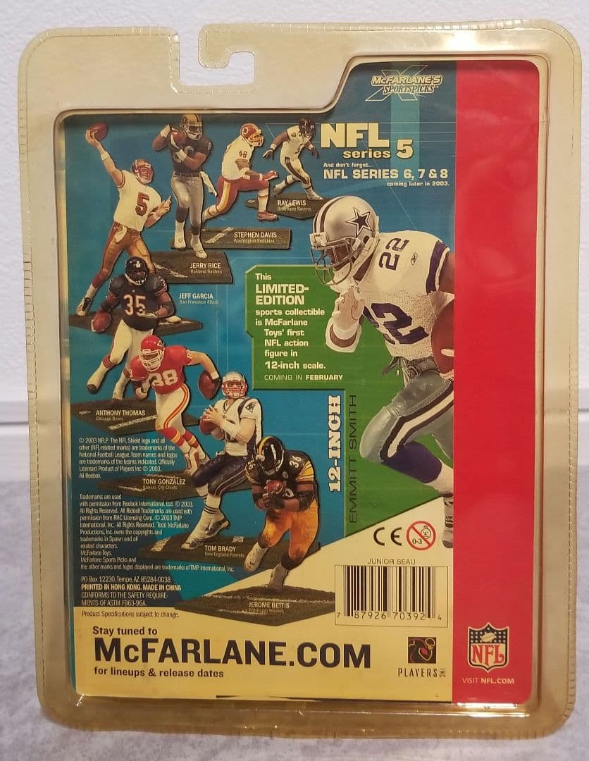 激レア 未開封】NFL マクファーレンフィギュア ☆ジュニア・セアウ☆