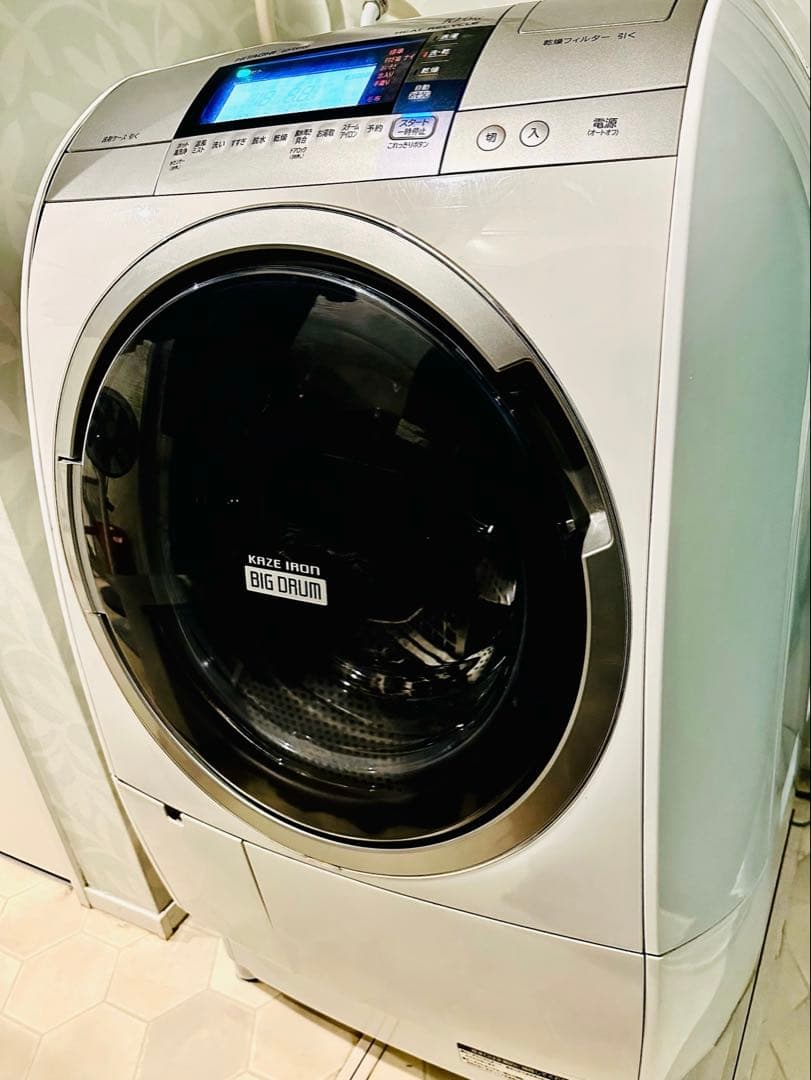 う*み様 日立 HITACHI BD-V9700L ドラム式洗濯乾燥機 2015