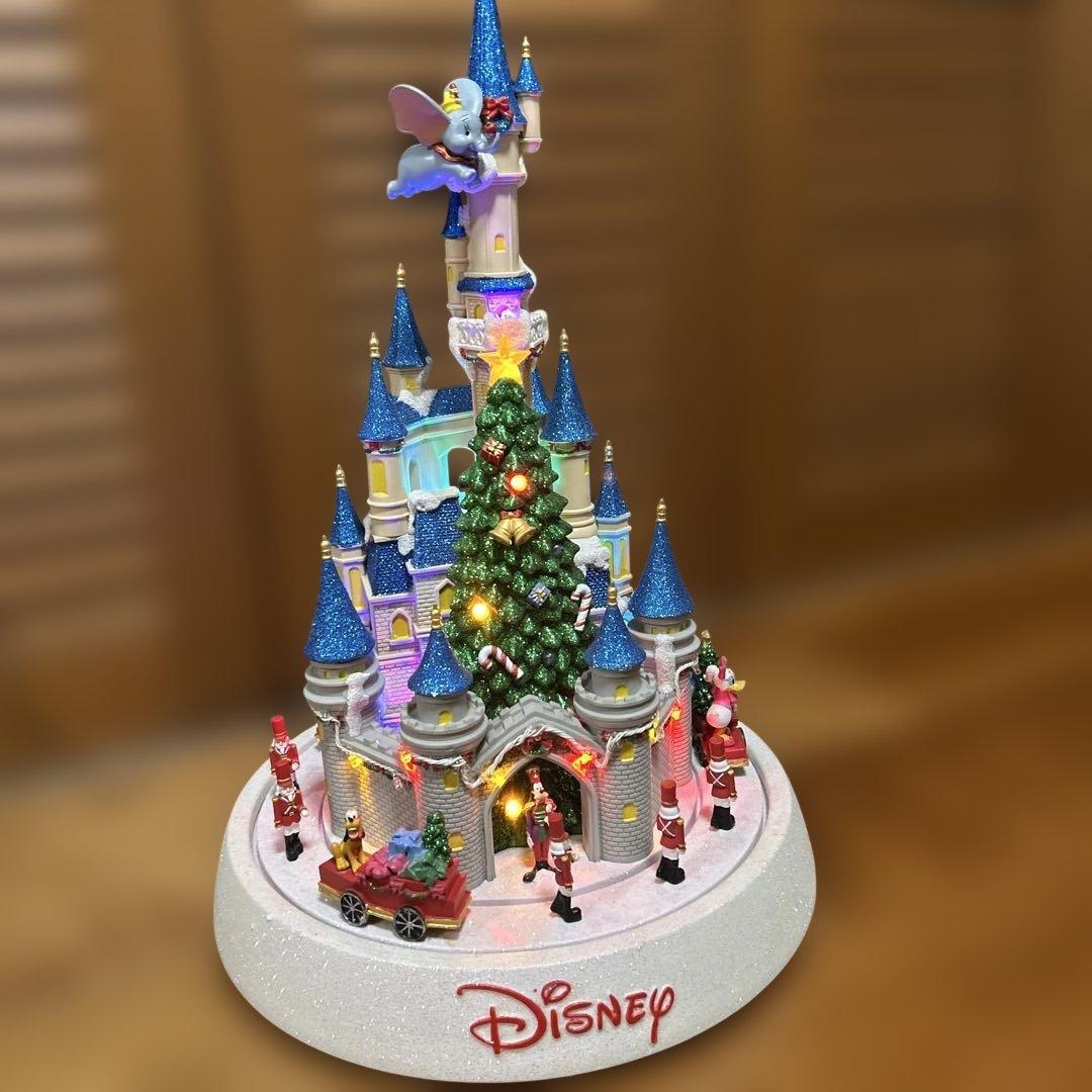 Disney クリスマスツリー お城の装飾品　イルミネーション