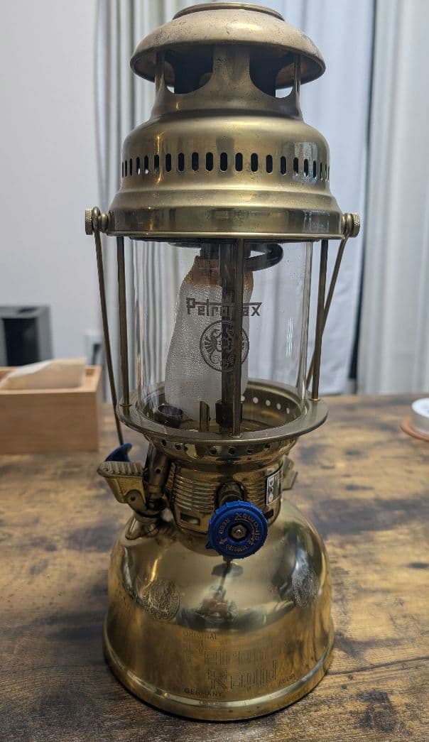 ★R★　Petromax HK500 ブラス（付属品+純正ケース他別売パー