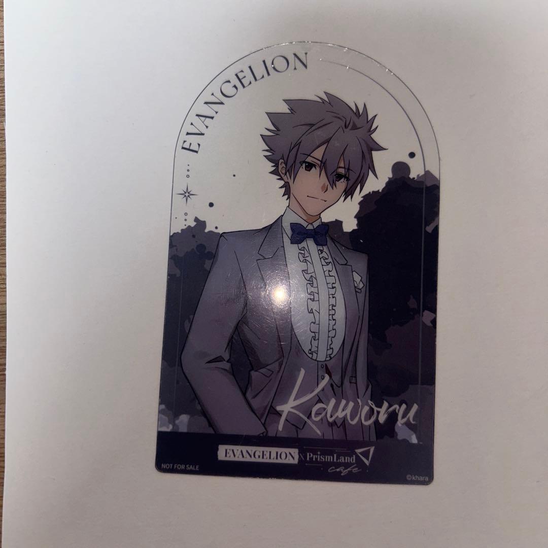 エヴァンゲリオン Prismlandカフェ限定 渚カヲル 特典クリアカード