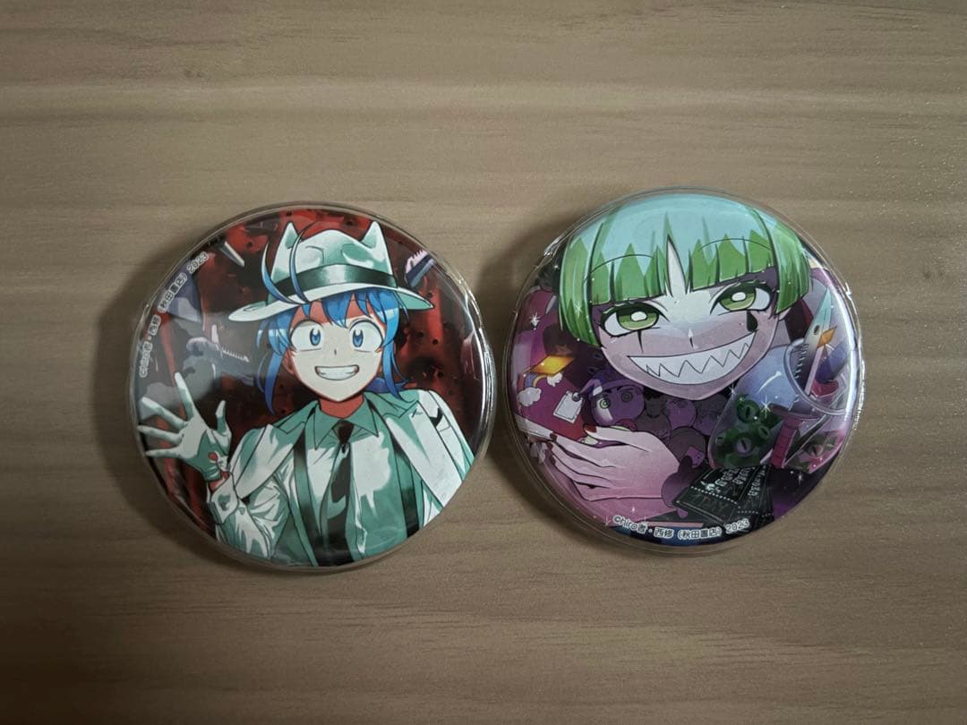 魔入りました！入間くん if 魔フィア C104 缶バッジ イルマ クララ