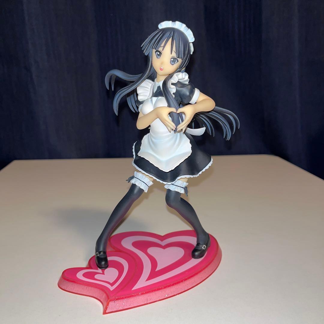 ☆けいおん！ 秋山澪 1/8スケールフィギュア メイド服 - メルカリ