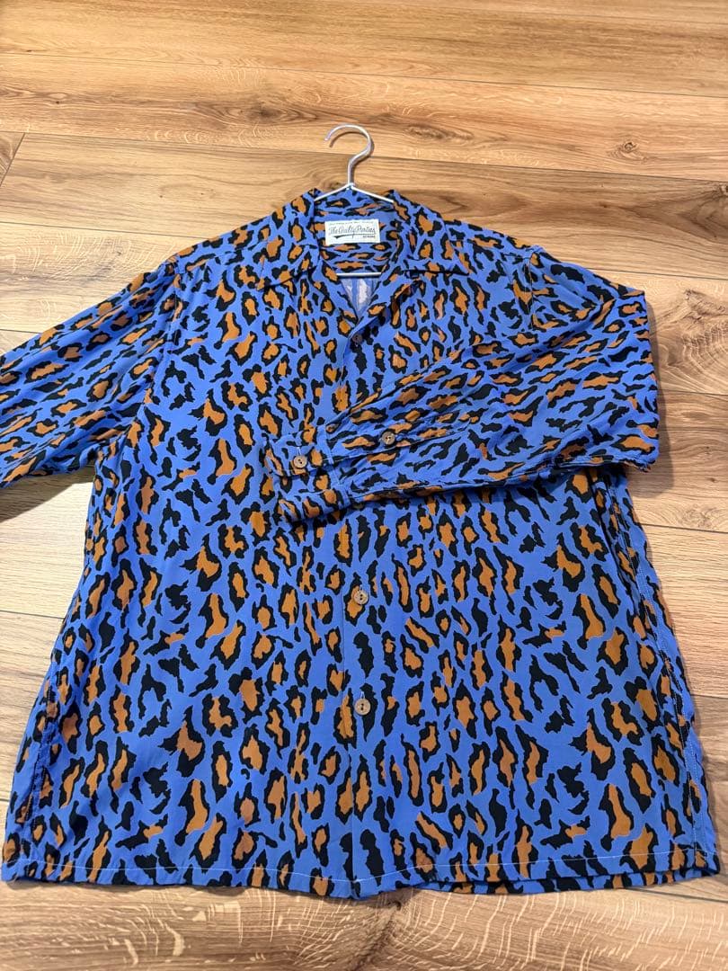 ワコマリアThe Guilty Parties レオパード柄 シャツ