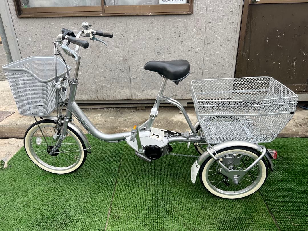 BRIDGESTONE ブリヂストン Assista 三輪 電動アシスト自転車 - メルカリ